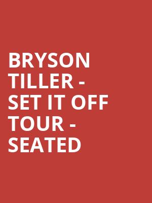 Bryson Tiller - Set It Off Tour - Seated at Eventim Hammersmith Apollo